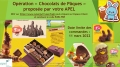 C'est parti pour notre vente de chocolats de Pâques !